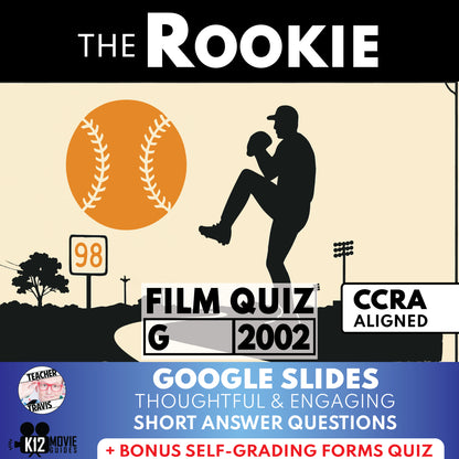 The Rookie Movie Guide | Questions | Grades 6–12 (G – 2002)