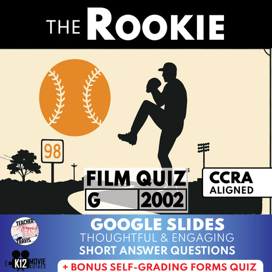 The Rookie Movie Guide | Questions | Grades 6–12 (G – 2002)