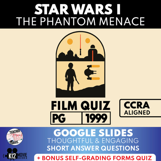 Star Wars: Episode I – The Phantom Menace Movie Guide | Questions | Grades 8–12 (PG – 1999)