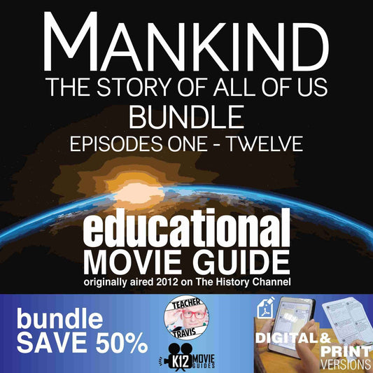 Mankind the Story of All of Us (E01 - E12) Bundled Movie Guides SAVE 50% Cover