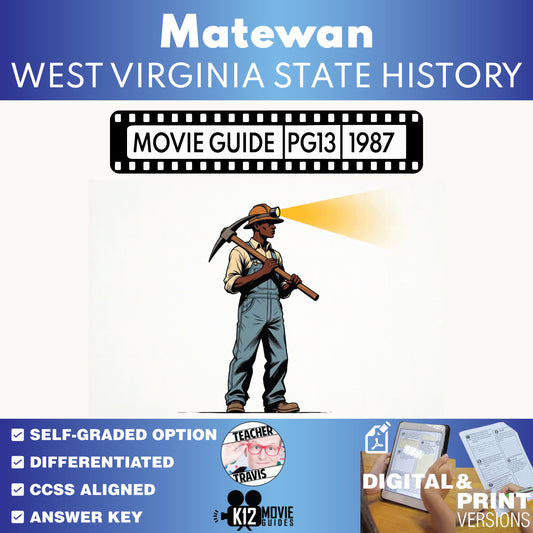 West Virginia State History: Matewan Film Quiz & Movie Guide Questions (PG13 - 1987)