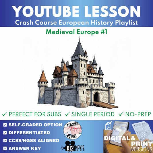 Crash Course - Medieval Europe: Crash Course European History #1 - YouTube Video Lesson