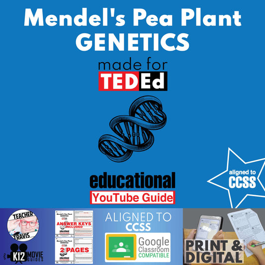 Mendel's Pea Plant Genetics YouTube Guide Cover