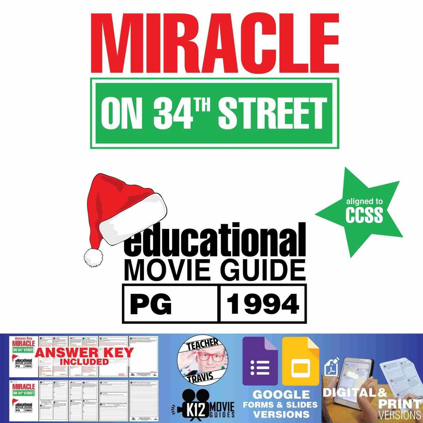Miracle on 34th Street Movie Guide | Questions | Worksheet | Google (PG - 1994)