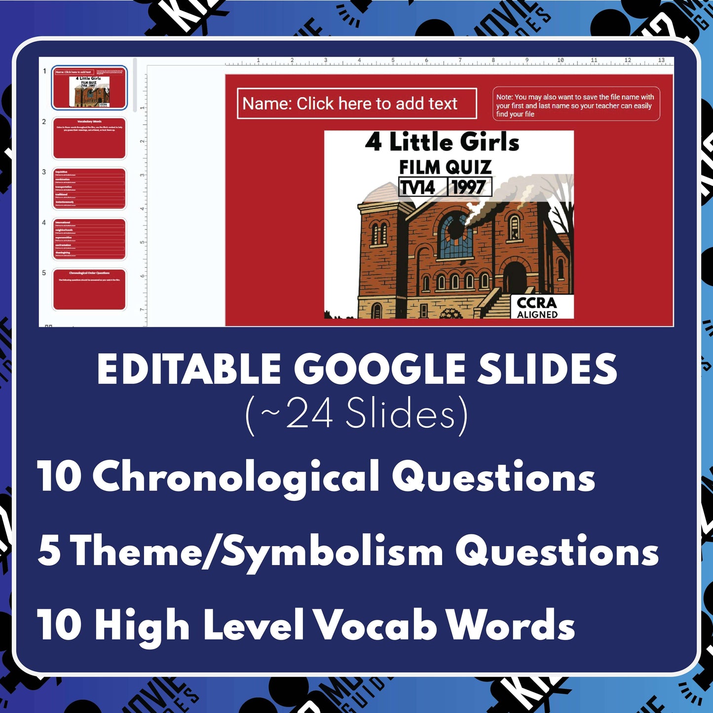 4 Little Girls Film Quiz (1997)