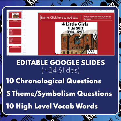 4 Little Girls Film Quiz (1997)