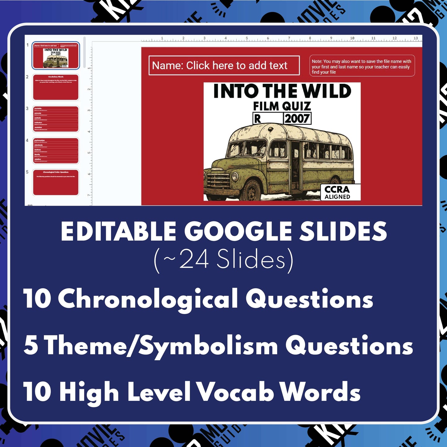 Into the Wild Film Quiz (2007)