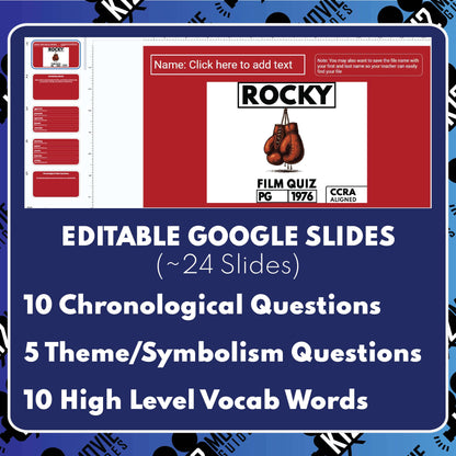 Rocky Film Quiz (1976)