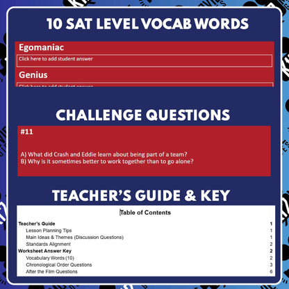 The Ice Age Adventures of Buck Wild Film Quiz | Grades 3-6