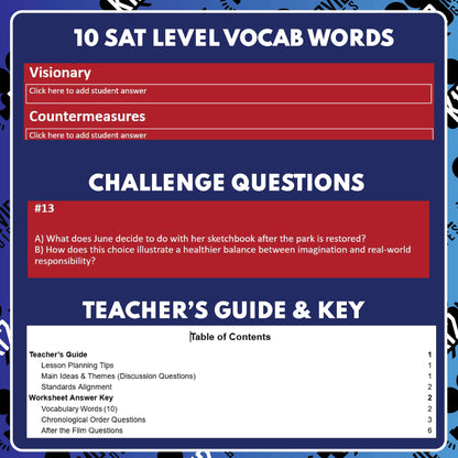 Wonder Park Film Quiz | Grades 3-5