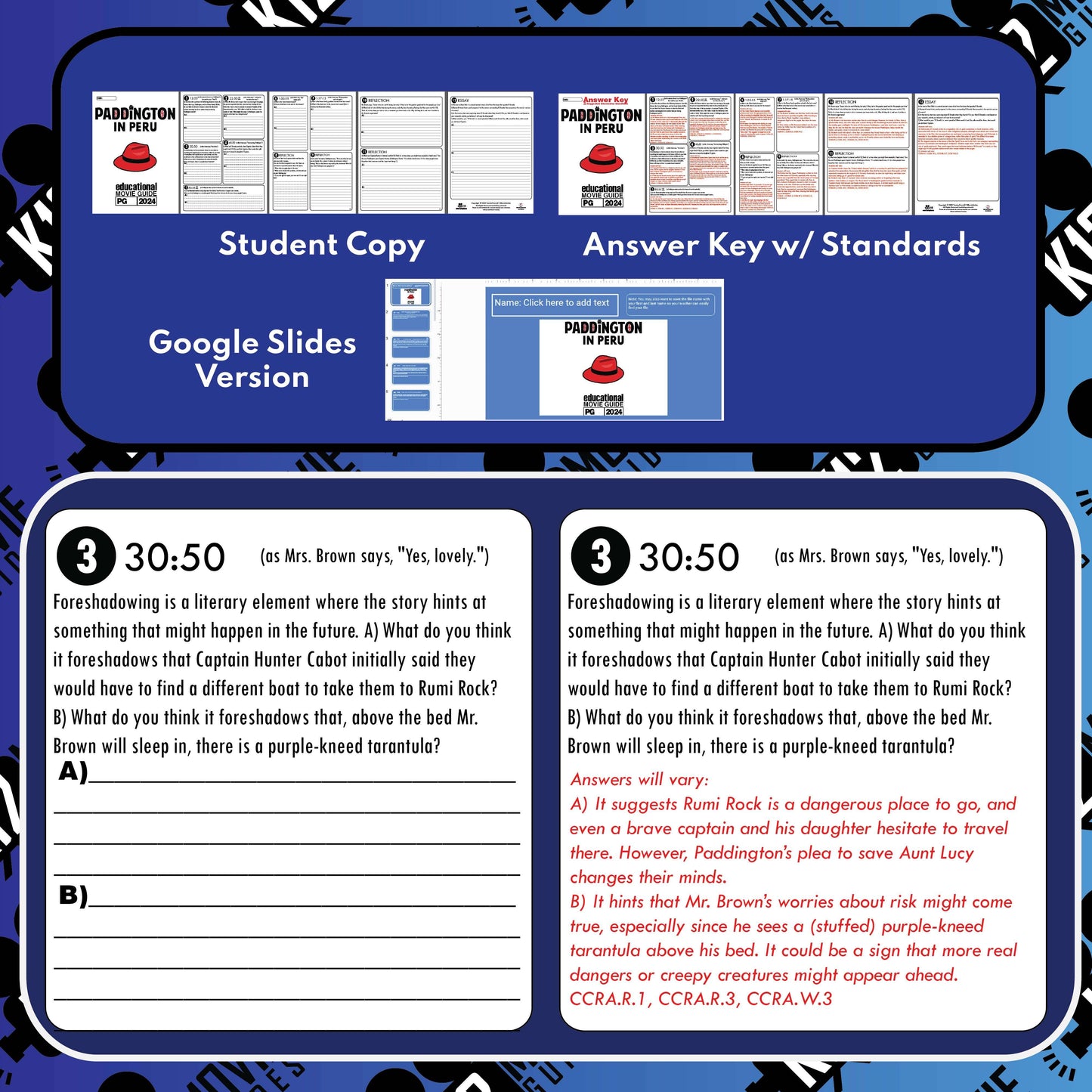 Paddington in Peru (PG - 2024) Movie Guide Sample