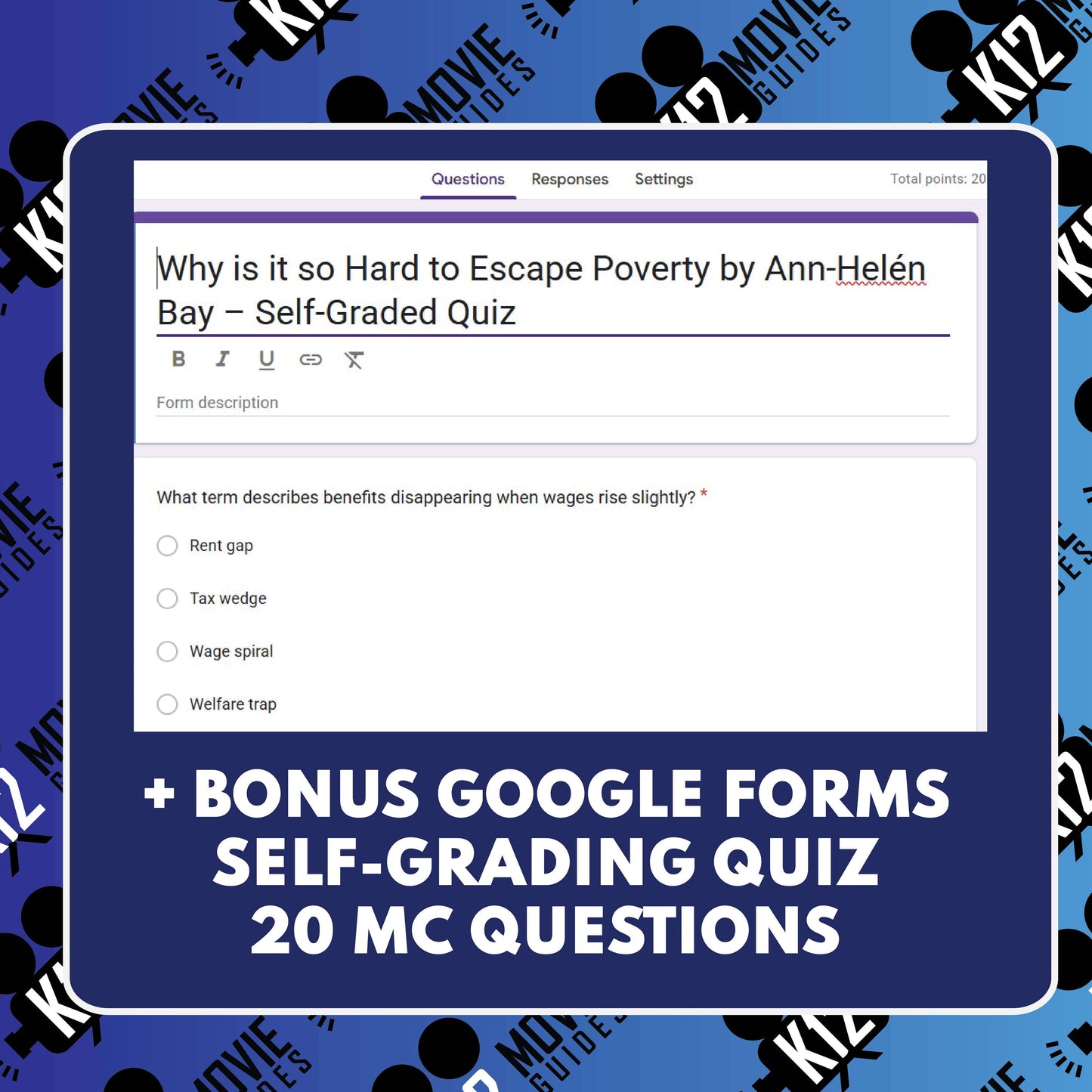 Why Is It So Hard to Escape Poverty? TED‑Ed Analysis Guide