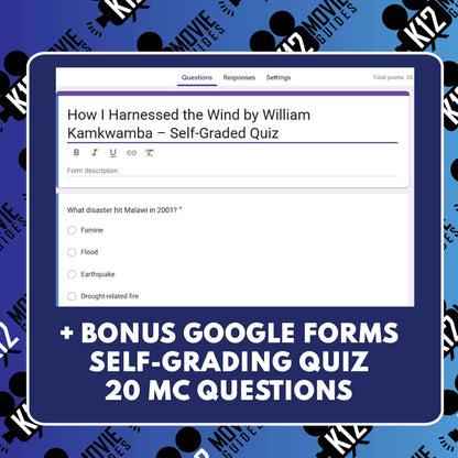 How I Harnessed the Wind TED Talk Analysis Guide