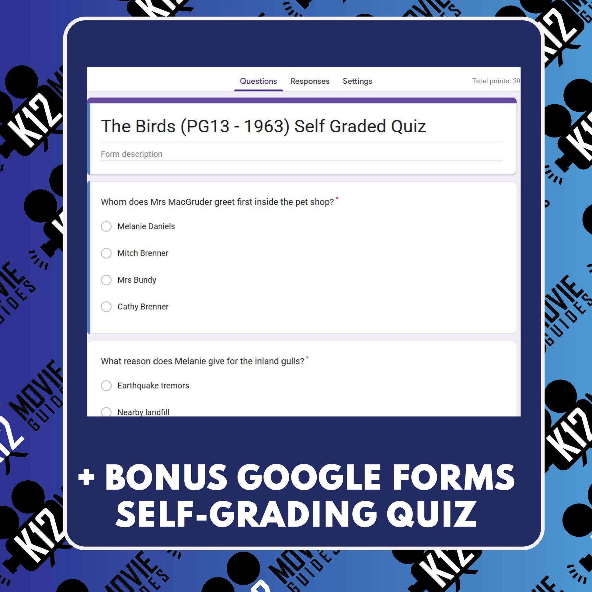 The Birds Film Quiz