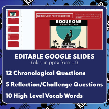 Rogue One: A Star Wars Story Movie Guide | Questions | Grades 6–12 (PG-13 – 2016)