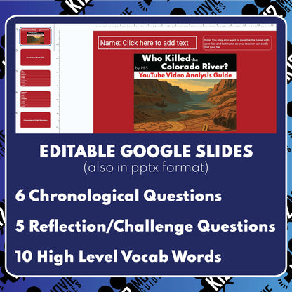 Who Killed the Colorado River? Video Guide | Questions | Grades 6–12 (NR – 2024)