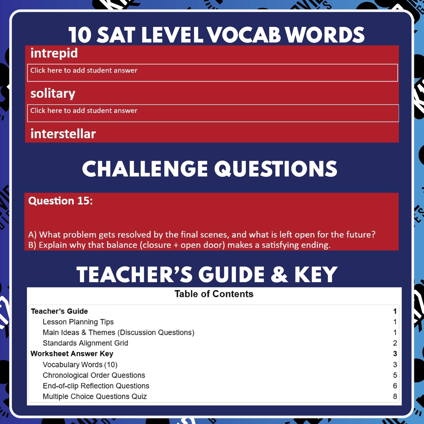 Elio Film Quiz (PG - 2025) Movie Guide & Worksheet for Grades 3 to 6