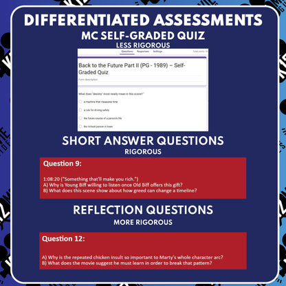 Back to the Future Part II Movie Guide Questions & Worksheet preview image 3