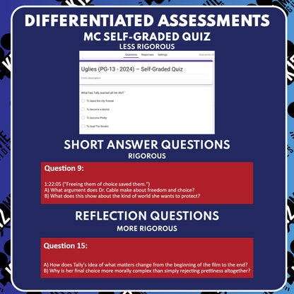 Uglies Movie Guide Questions & Worksheet (2024) preview image 3