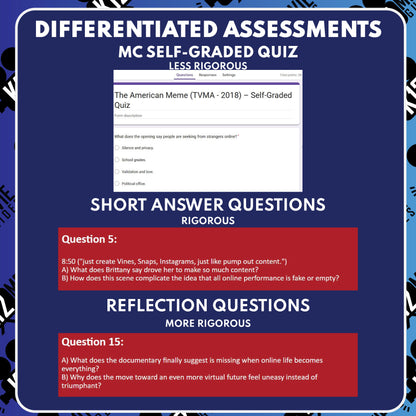 The American Meme Movie Guide Questions & Worksheet preview image 3