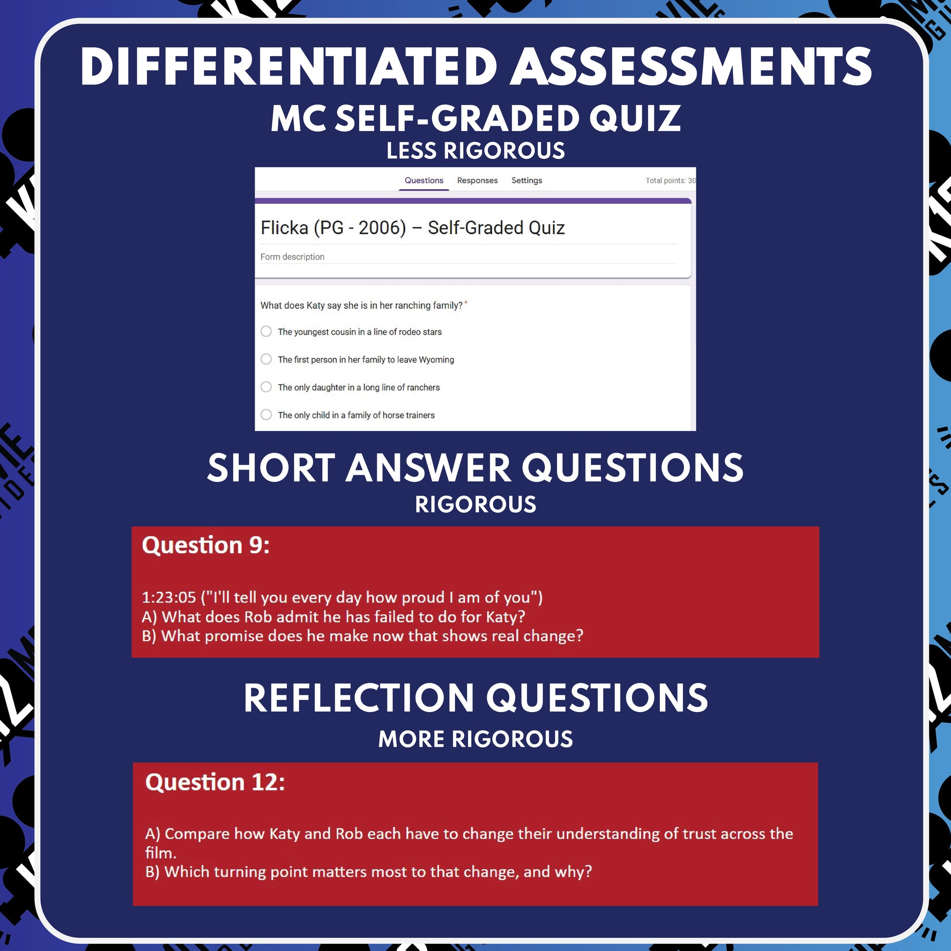 Flicka Movie Guide Questions & Worksheet preview image 3