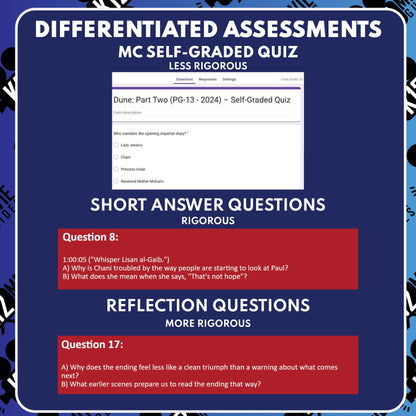 Dune: Part Two Movie Guide Questions & Worksheet