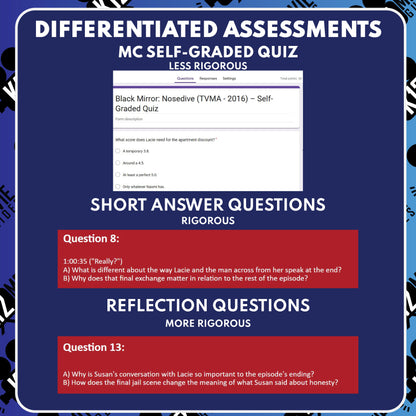 Black Mirror: Nosedive Episode Guide Questions & Worksheet preview image 3