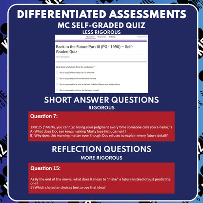 Back to the Future Part III Movie Guide Questions & Worksheet preview image 3