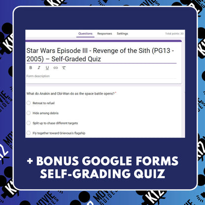 Star Wars: Episode III – Revenge of the Sith Movie Guide | Questions | Grades 8–12 (PG-13 – 2005)