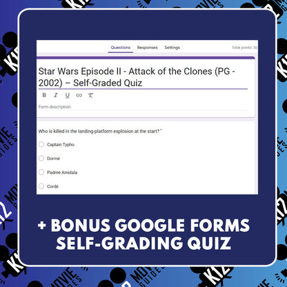 Star Wars: Episode II – Attack of the Clones Movie Guide | Questions | Grades 8–12 (PG – 2002)