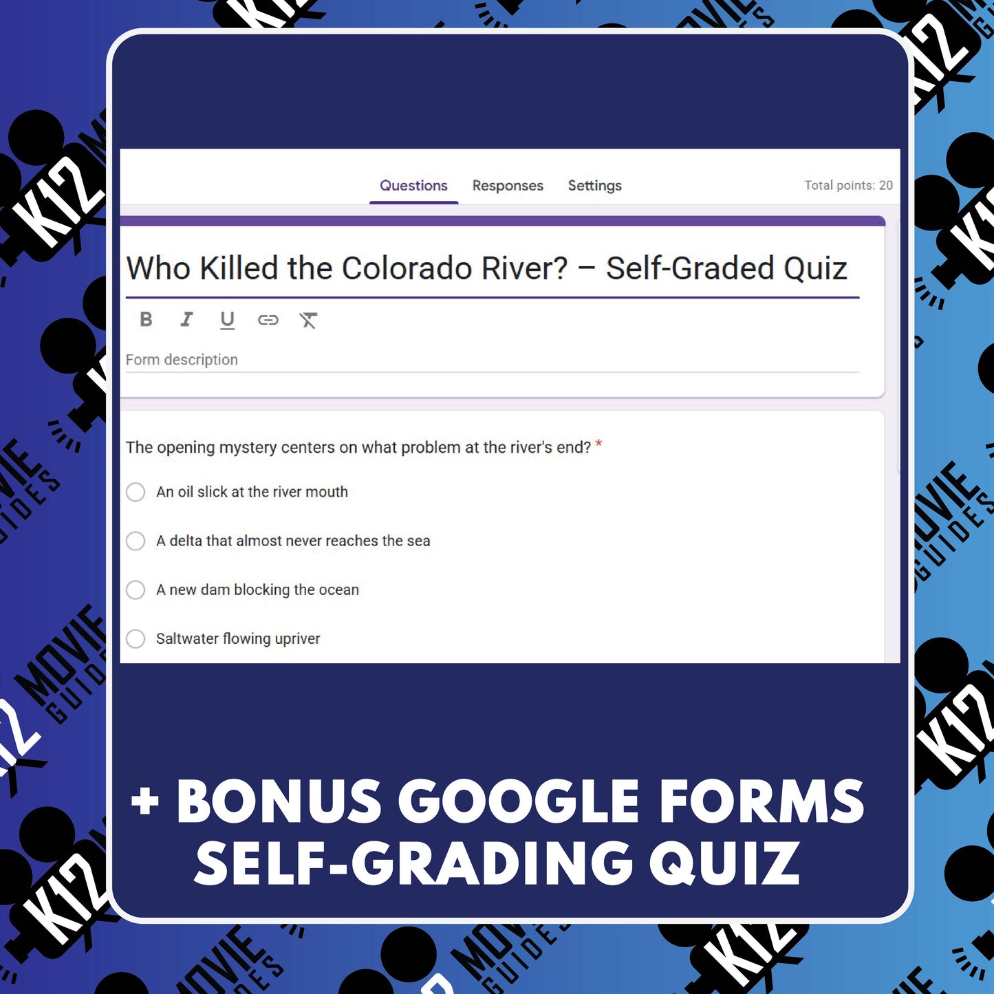 Who Killed the Colorado River? Video Guide | Questions | Grades 6–12 (NR – 2024)