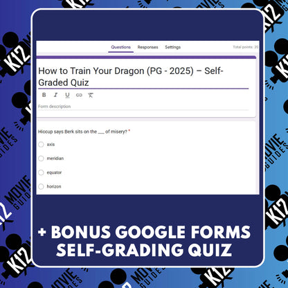 How to Train Your Dragon (2025) Movie Guide | Questions | Grades 4–8 (PG – 2025)