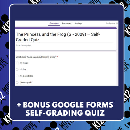 The Princess and the Frog Movie Guide | Questions | Grades 3–5 (G – 2009)