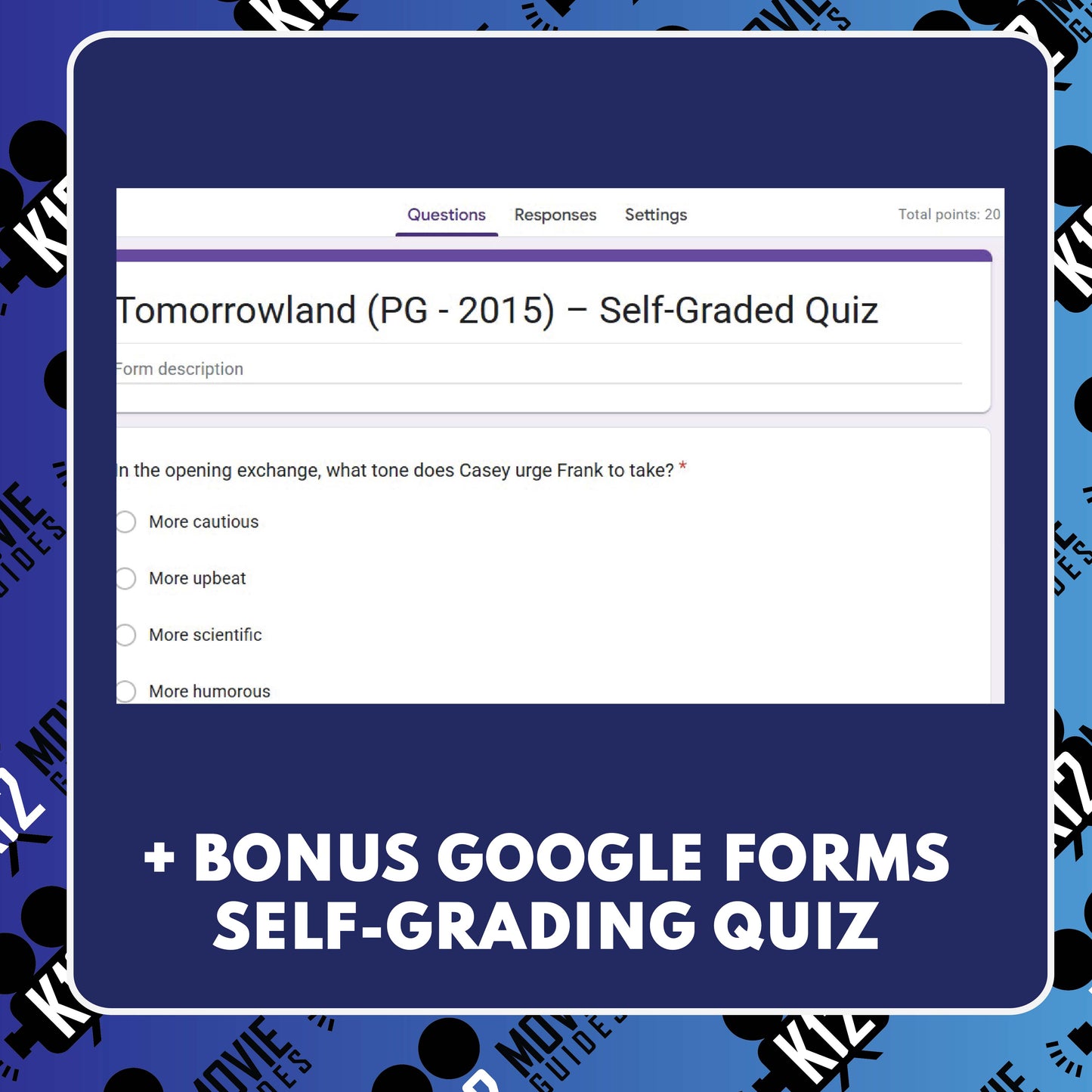 Tomorrowland Film Quiz | Questions | Grades 6–12 (PG – 2015)