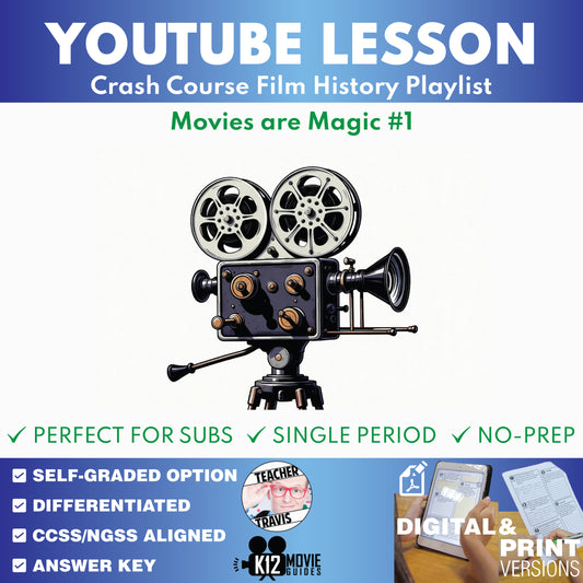 Crash Course - Movies are Magic: Crash Course Film History #1 - YouTube Video Lesson