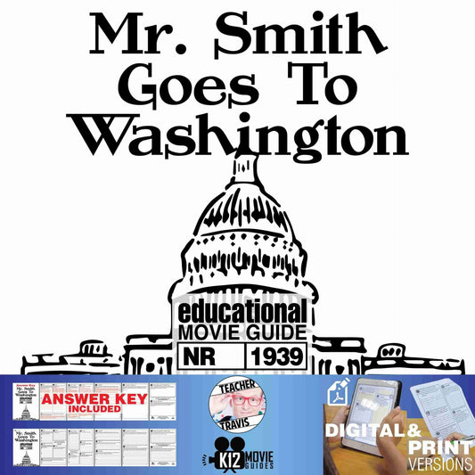 Mr. Smith Goes to Washington Movie Guide | Questions | Worksheet (1939) Cover