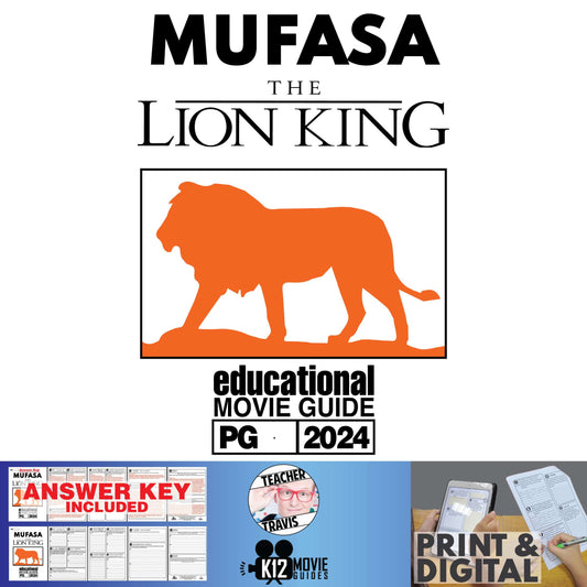 Mufasa - The Lion King (PG - 2024) Movie Guide Cover
