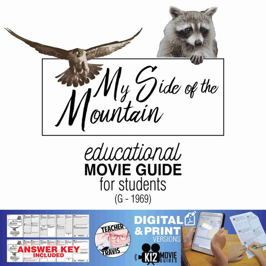 My Side of the Mountain Movie Guide | Film Questions | Worksheet (G - 1969) Cover