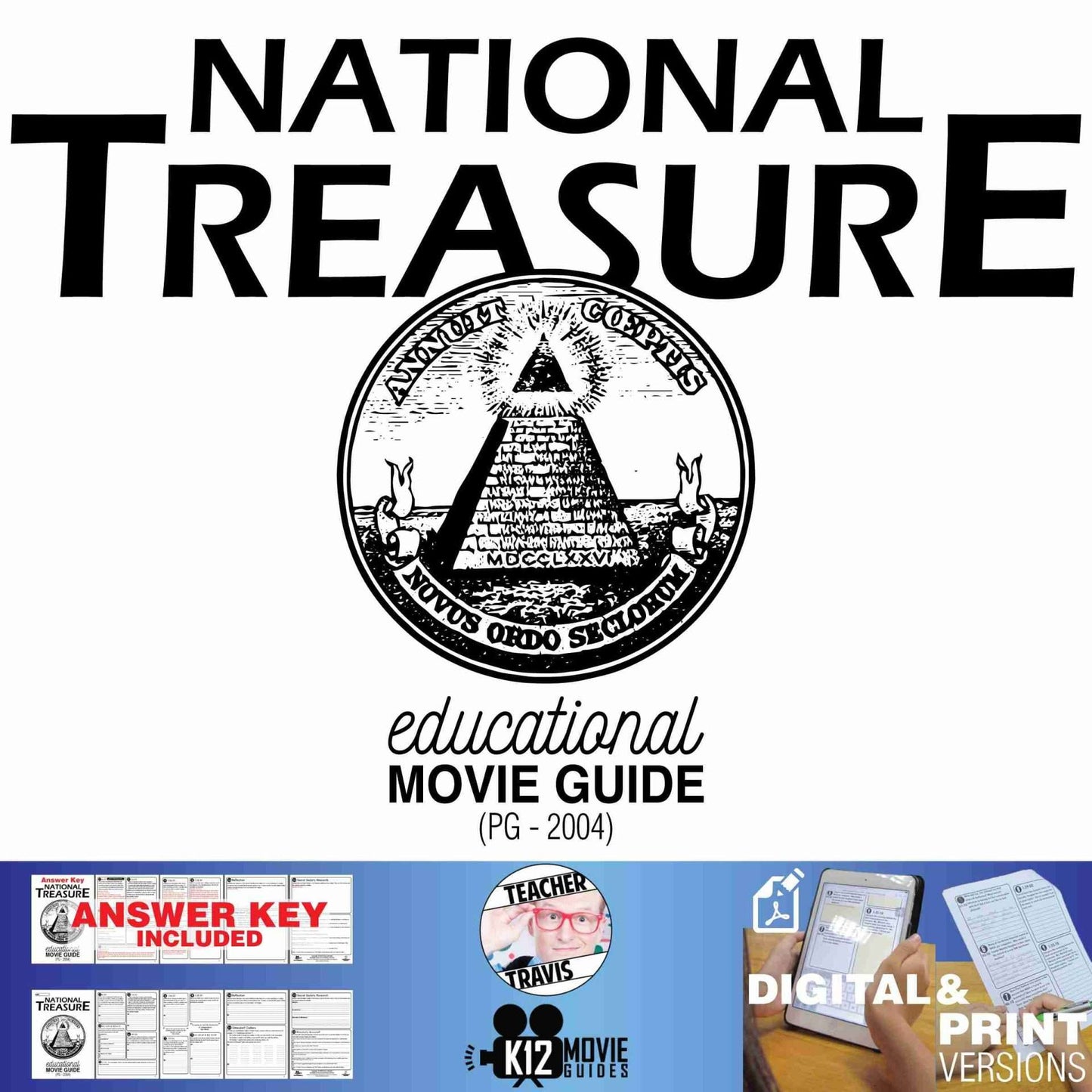 National Treasure Movie Guide | Questions | Worksheet (PG - 2004)