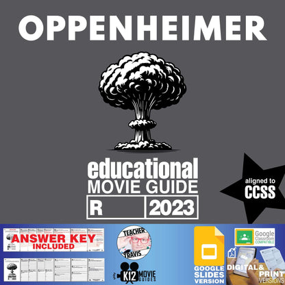 Oppenheimer Movie Guide (R - 2023) Cover