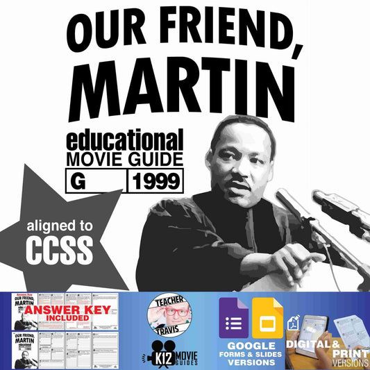 Our Friend, Martin Movie Guide | Questions | Worksheet | Google Slide (G - 1999)