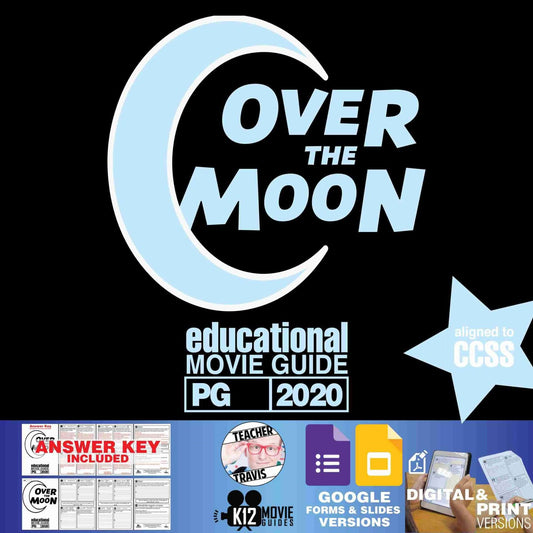 Over the Moon Movie Guide | Worksheet | Questions | Google Classroom (PG - 2020) Cover