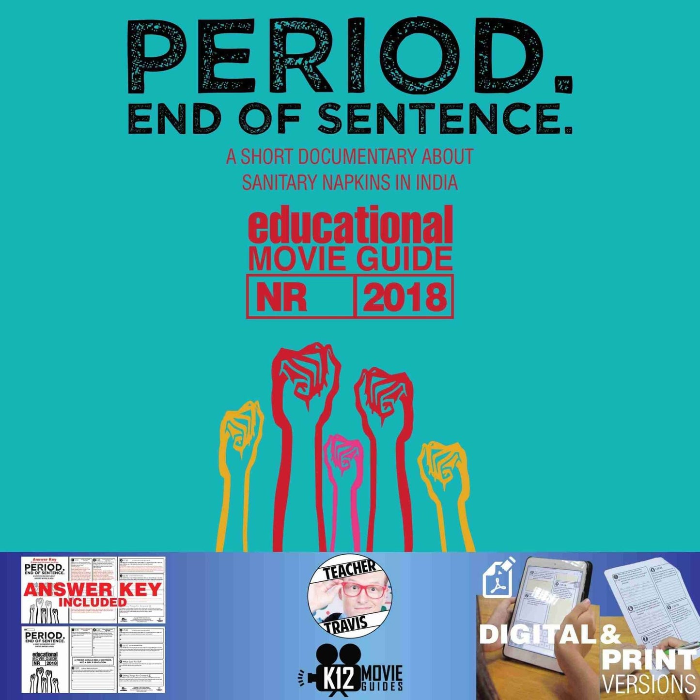 Period. End of Sentence Movie Guide | Questions | Worksheet (NR - 2018) Cover