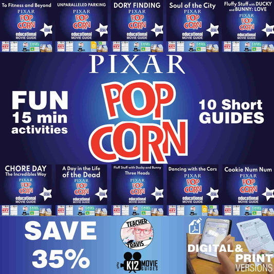 Pixar Popcorn Short Video Guide Bundle