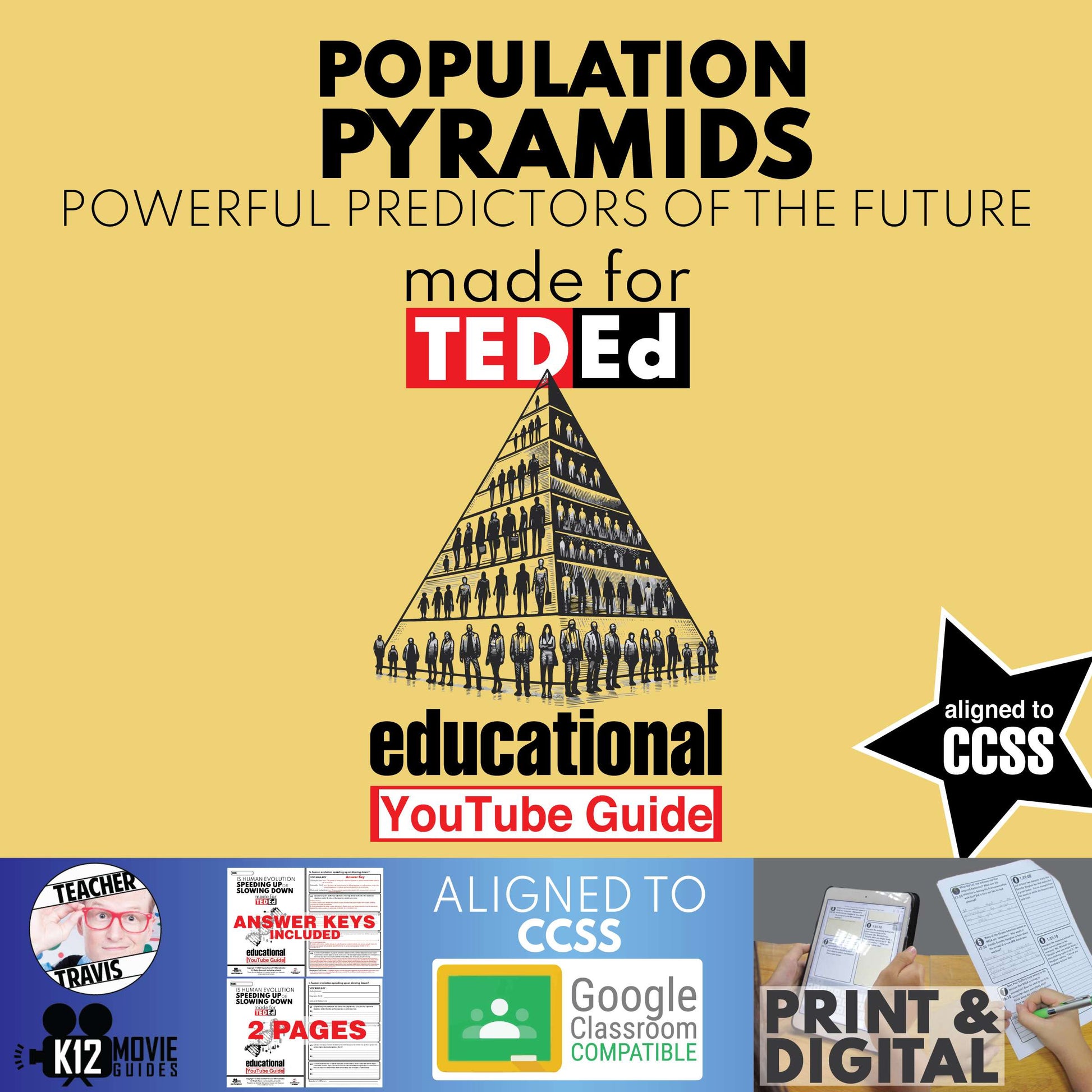 Population Pyramids YouTube Video Guide Cover