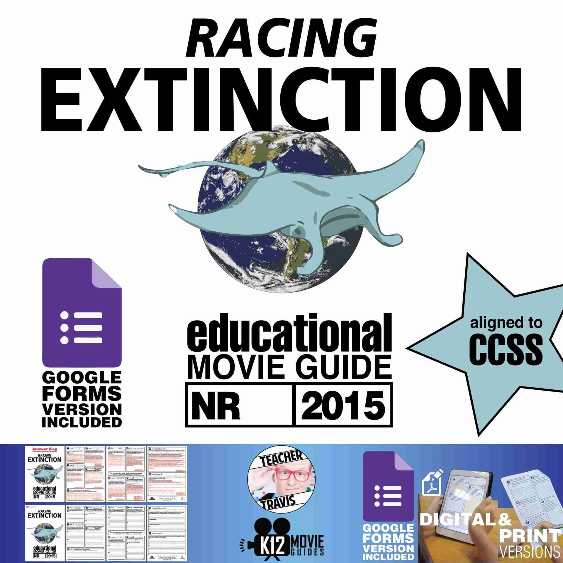Racing Extinction Documentary Movie Guide | Questions | Google Forms (2015) Cover