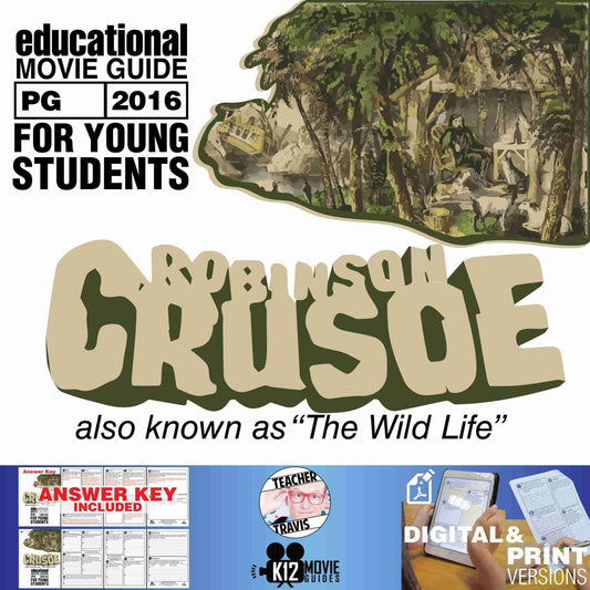 Robinson Crusoe | The Wild Life Movie Guide | Questions | Worksheet (PG - 2016)