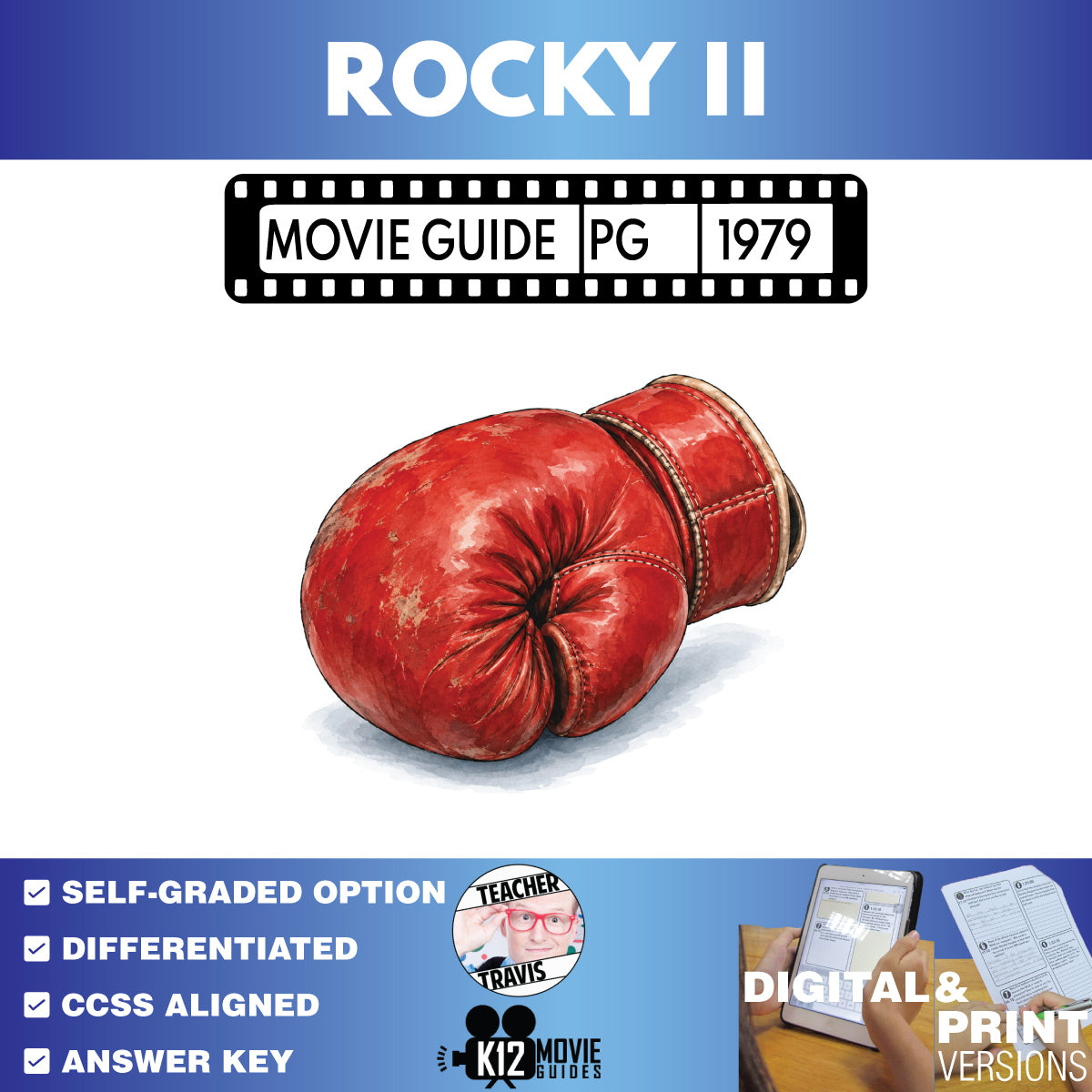 Rocky II Movie Guide | Questions & Worksheet (PG - 1979)