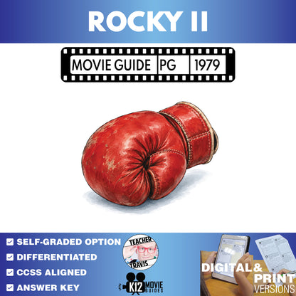 Rocky II Movie Guide | Questions & Worksheet (PG - 1979)