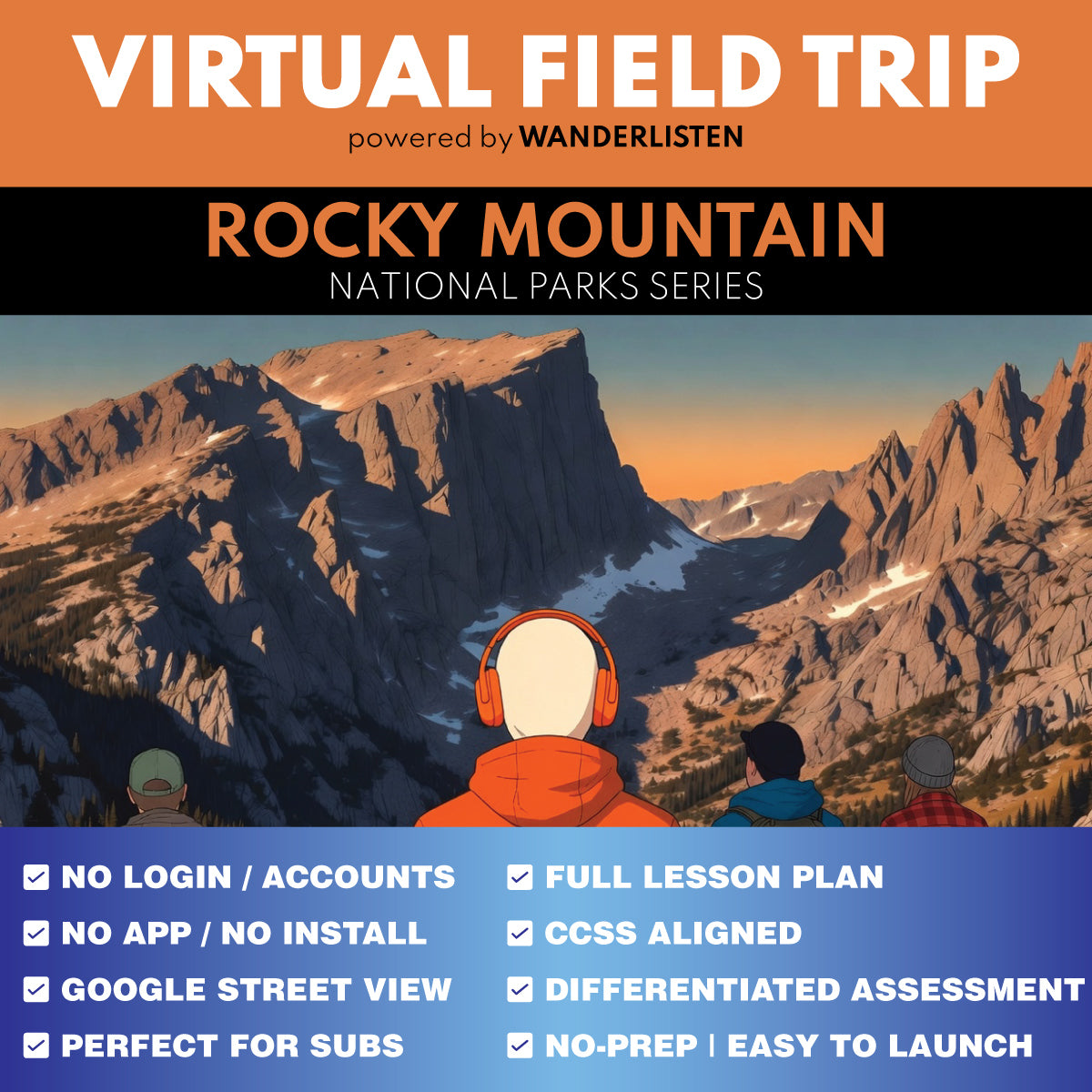 Rocky Mountain National Park Virtual Field Trip Lesson | Google Slides + Quiz